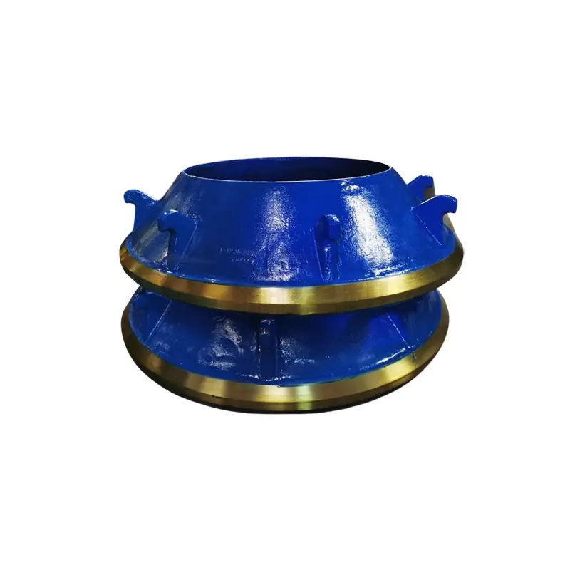 Cone crusher mantle and concave spare parts supply factory