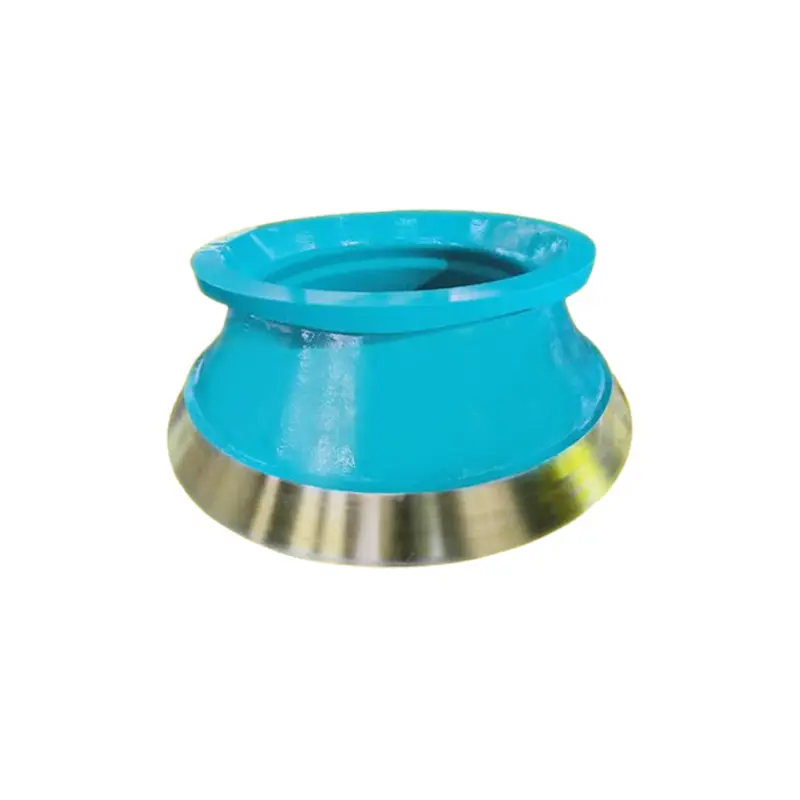 High manganese steel cone crushing wall is a key wear-resistant component in the cone crusher.
